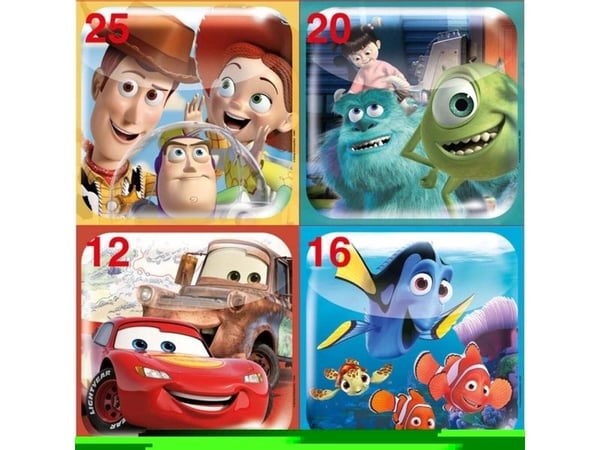 Educa 12-16-20-25 Disney Pixar