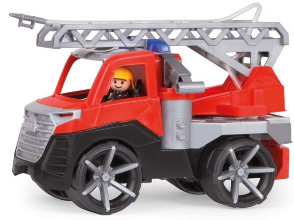 Lena TRUXX SM04535, Paloauto, 2 vuosi/vuosia, Kumi, Terästä, Harmaa, Punainen