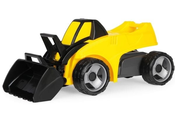 Lena GIGA TRUCKS 02145, Hjullaster, 3 år, Plast, Stål, Sort, Gult