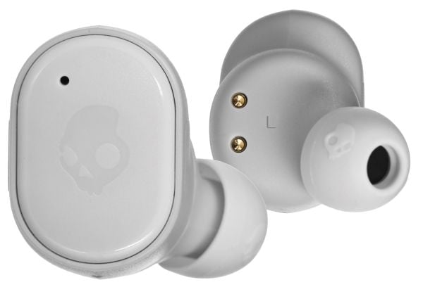 Skullcandy Grind - True wireless-hodetelefoner med mikrofon - i øret - Bluetooth - blå, lysegrå