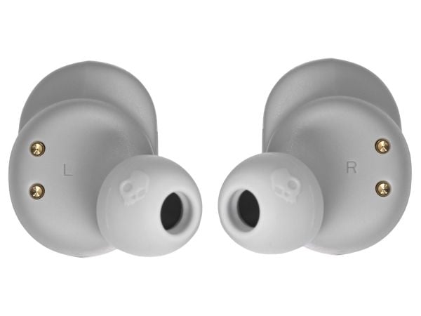 Skullcandy Grind - True wireless-hörlurar med mikrofon - inuti örat - Bluetooth - blå, ljusgrå