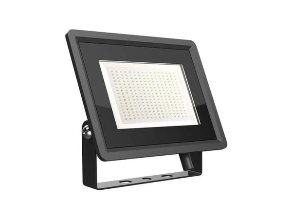V-TAC LED-halogen projektør 200W sort VT-49204 kald 17600lm