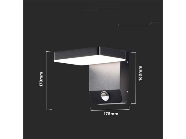 V-TAC 17W IP65 VT-11020-150-B 4000K 2580lm V-TAC 17W IP65 VT-11020-150-B 4000K 2580lm
