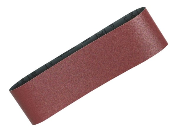 Makita - Slipebelte - for tre, plast, aluminium, stål - 5 deler - grovkorn: 80 - 76 mm x 610 mm - for P/N: 9920J, GS6000