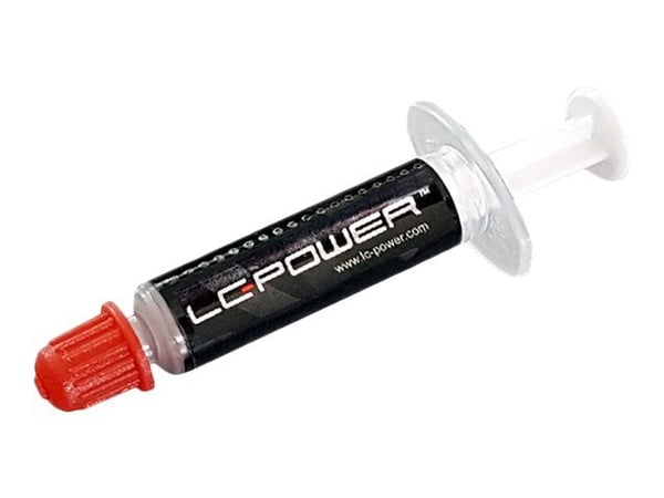 LC-Power LC-TG-05G, termisk pasta, 4 W/mK, Grå, 4 800 000 mPas, 0,095 °C/W, 2,5 g/cm³
