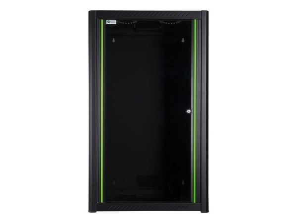 Lanview by Logon - Rack skåp - 60 x 56, pro - väggmontering - svart, RAL 9005 - 20U - 19"
