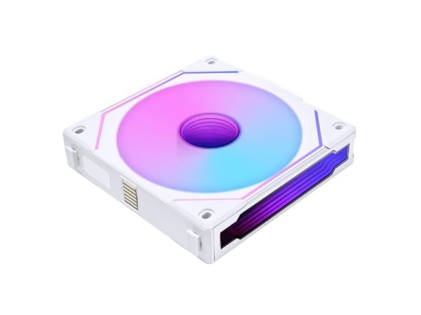 Lian Li UNI FAN SL-INF120 - Kabinettvifte - omvendt blad - 120 mm - hvit