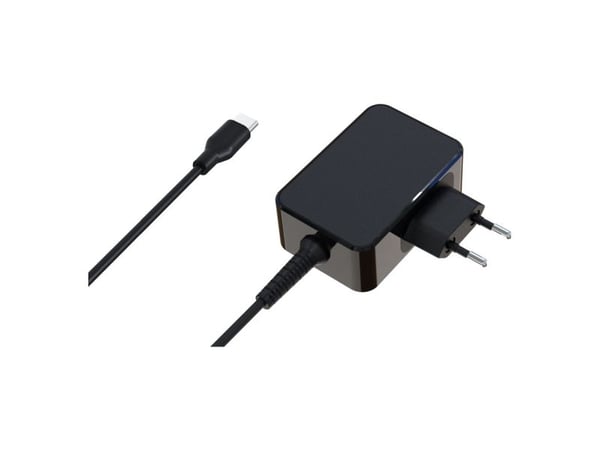 LC-Power LC-NB-GAN-45-C, Sisätila, AC, 1,75 m, musta