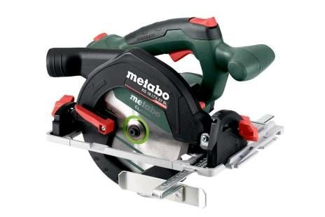 Metabo KS 18 LTX 57 BL, Tre, Sort, Grønn, Metallisk, Rød, Børsteløs, 16,5 cm, 5000 RPM, 5,7 cm