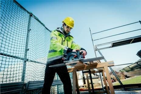 Metabo KS 18 LTX 57 BL, Tre, Sort, Grønn, Metallisk, Rød, Børsteløs, 16,5 cm, 5000 RPM, 5,7 cm