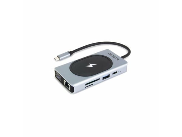 DICOTA - Dockningsstation - USB-C - HDMI, VGA