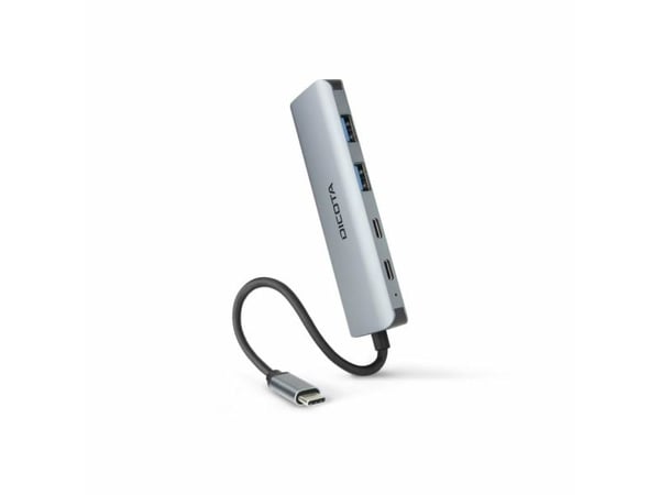 DICOTA D32061, USB Type-C, USB 4 Type-A, USB Type-C, 10000 Mbit/s, Hopea, Alumiini, 35 mm