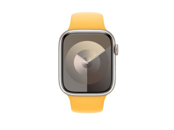 Apple - Bånd for smart armbåndsur - 45 mm - M/L (passer håndledd på 160 - 210 mm) - solskinn