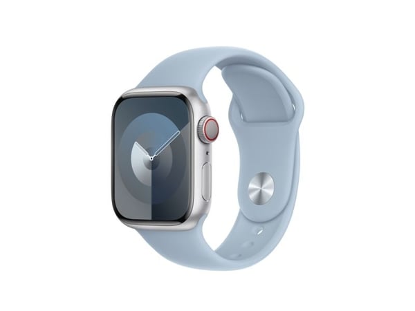 Apple - Bånd for smart armbåndsur - 41 mm - M/L-størrelse - lys blå