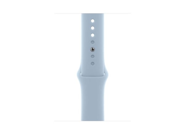 Apple - Bånd for smart armbåndsur - 45 mm - M/L (passer håndledd på 160 - 210 mm) - lys blå