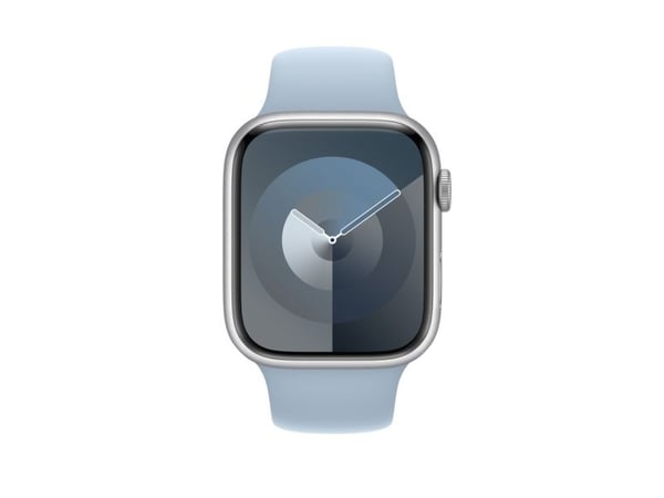 Apple - Bånd for smart armbåndsur - 45 mm - M/L (passer håndledd på 160 - 210 mm) - lys blå