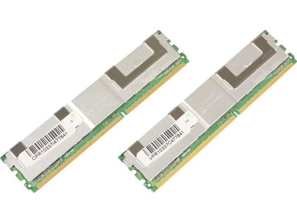 CoreParts - DDR2 - sett - 8 GB: 2 x 4 GB - FB-DIMM 240-pin - 667 MHz / PC2-5300 - 1.8 V - Fullt bufret - ECC