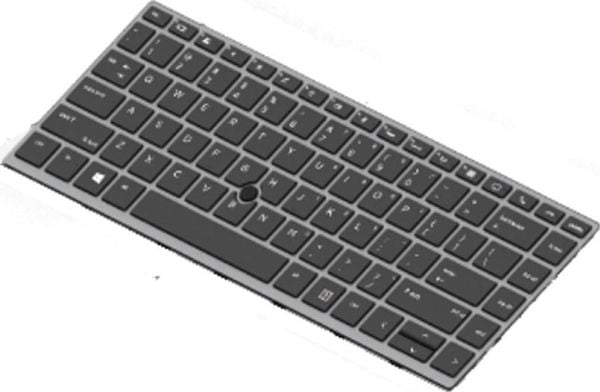 HP L14379-B31, Tastatur, Nederlandsk, HP, EliteBook 745 G5