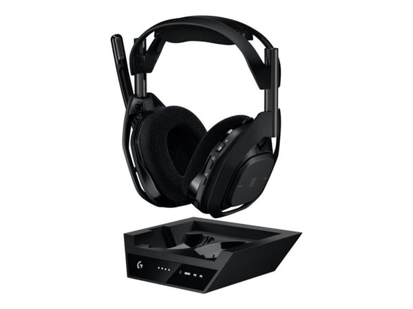 Logitech G Astro A50 X - Headset - fullstorlek - Bluetooth / LIGHTSPEED - trådlös - svart