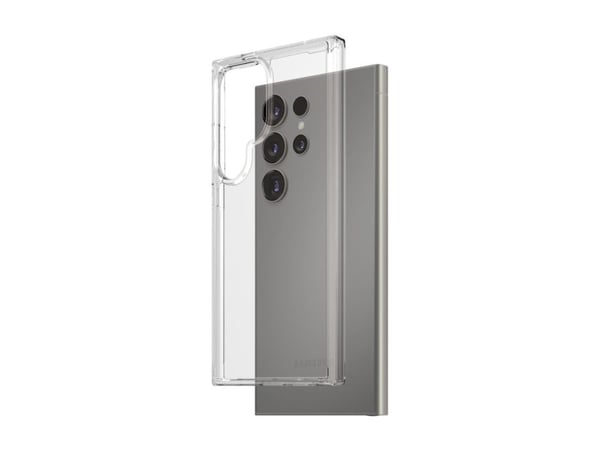 PanzerGlass HardCase - Clear Edition - baksidedeksel for mobiltelefon - polykarbonat, selvhelbredende TPU - gjennomsiktig - for Samsung Galaxy S24 ...