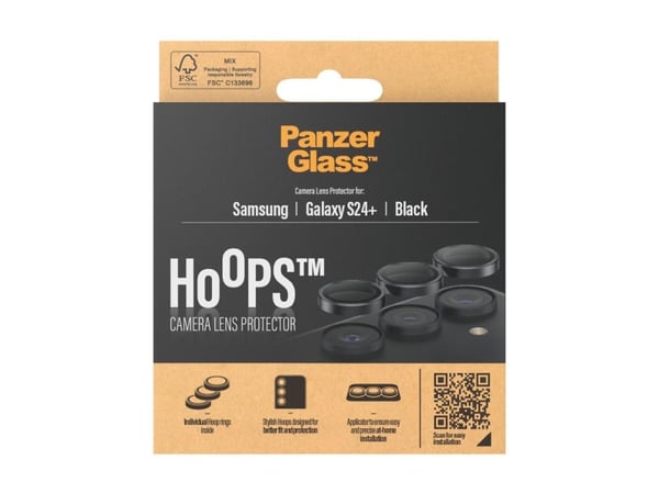 PanzerGlass™ | Hoops - Linsskydd för mobiltelefon | Galaxy S24+
