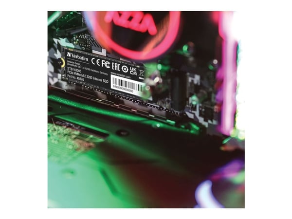 Verbatim Vi3000 - SSD - High Endurance - 2 TB - intern - M.2 2280 - PCIe 3.0 x4 (NVMe)