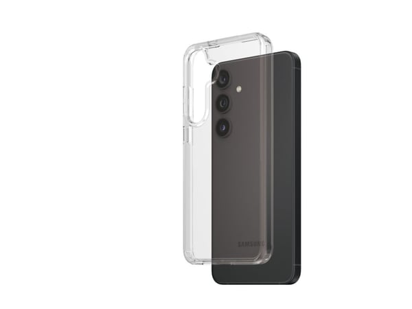 PanzerGlass HardCase - Clear Edition - baksidedeksel for mobiltelefon - polykarbonat, selvhelbredende TPU - gjennomsiktig - for Samsung Galaxy S24+