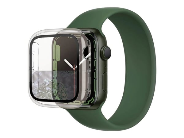 PanzerGlass - Skjermbeskyttelse for smart armbåndsur - helhus - glass - rammefarge svart - for Apple Watch Hermès Series 9, SE 3, Series 10, Series...