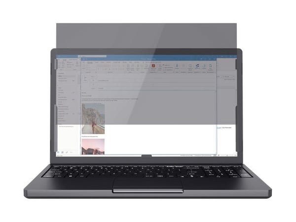 Trust Primo - Notebookpersonvernsfilter - slide-mounted - 15.6" - svart