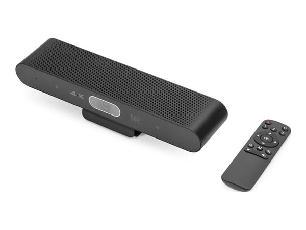 DIGITUS - Alt-i-ett-videobar - svart - power adapter included