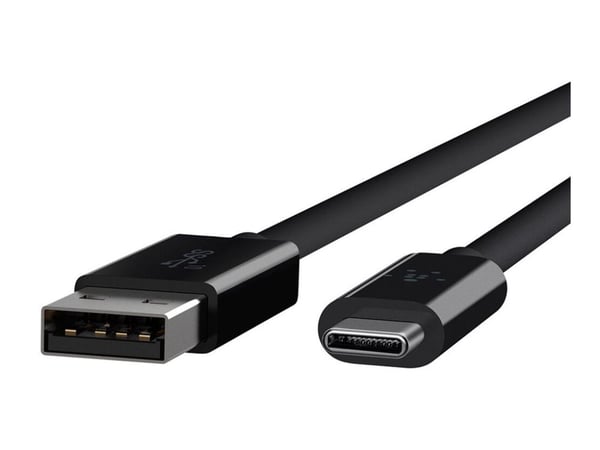 Belkin 3.1 USB-A to USB-C Cable - USB-kabel - USB-type A (hann) til USB-C (hann) - USB 3.1 - 91.4 cm - svart