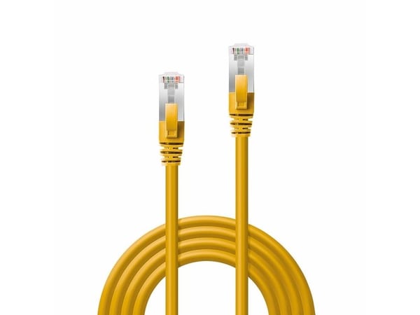 Lindy 47867, 7,5 m, Cat6a, S/FTP (S-STP), RJ-45, RJ-45, Gult
