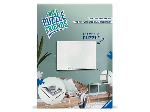 Ravensburger 17901, Puzzle frame, 12 År, Svart