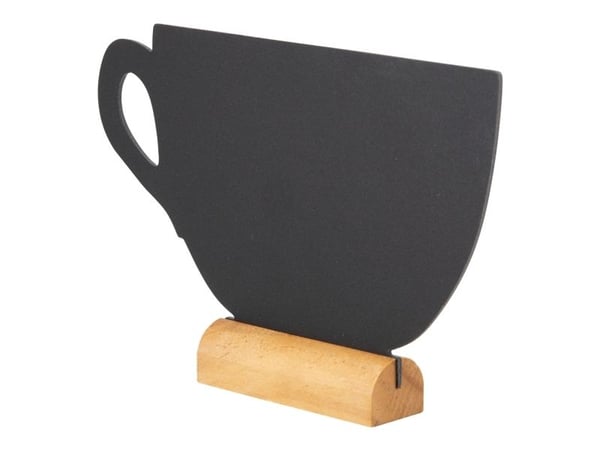 Securit® kolmen MINI CUP -pöytäesimerkin sarja, musta