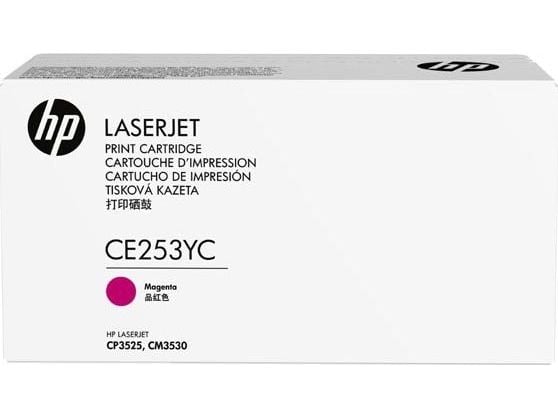 HP Contractual Magenta Optimized Original LaserJet Toner Cartridge (CE253YC), 7000 sidor, Magenta, 1 styck