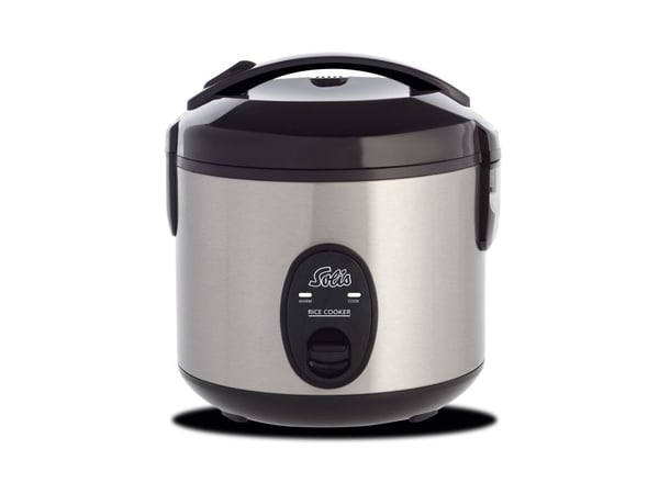 Solis Rice Cooker Compact Type 821 - Riskoker - 0.8 liter - 350 W - rustfritt stål