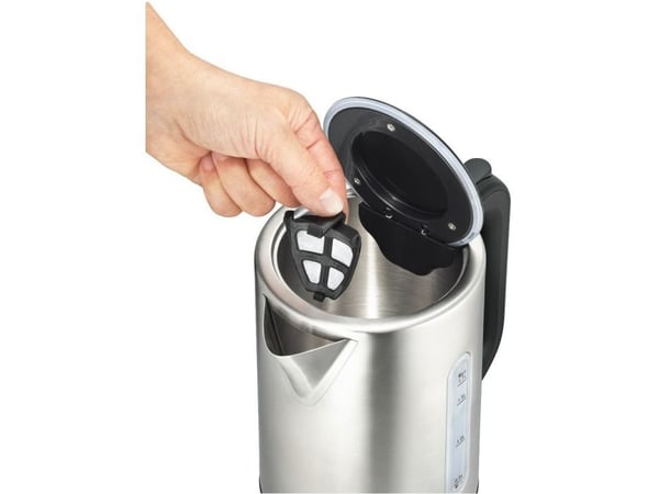 Solis Vario Temp Kettle, 1,7 l, 2200 W, Rustfritt stål, Rustfritt stål, Justerbar termostat, Vannivåindikator