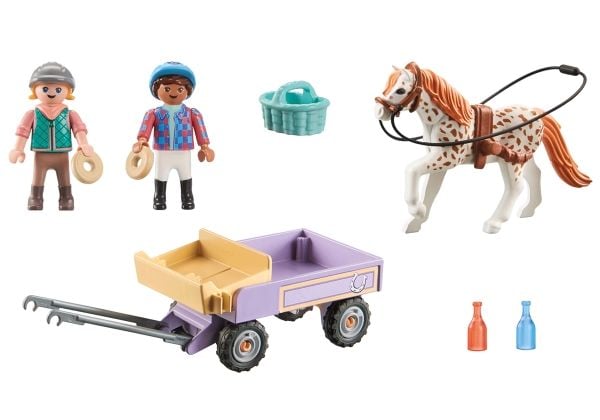 Playmobil Horses of Waterfall 71496, 4 år, Flerfarget, Plast