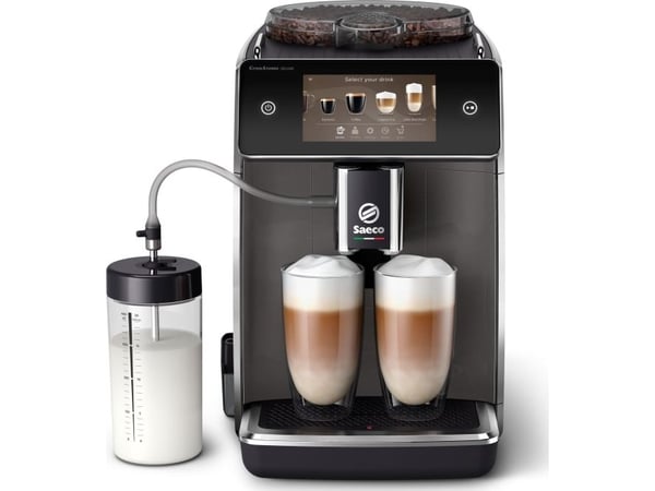 Saeco GranAroma Deluxe SM6682/10 espressomaskin 1,8 L, Panthera Gray