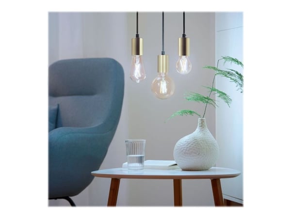 WiZ Edison Filament - Smart LED Lighting - Warm to Cool White Light - E27 - 60W - Transparent - Wi-Fi