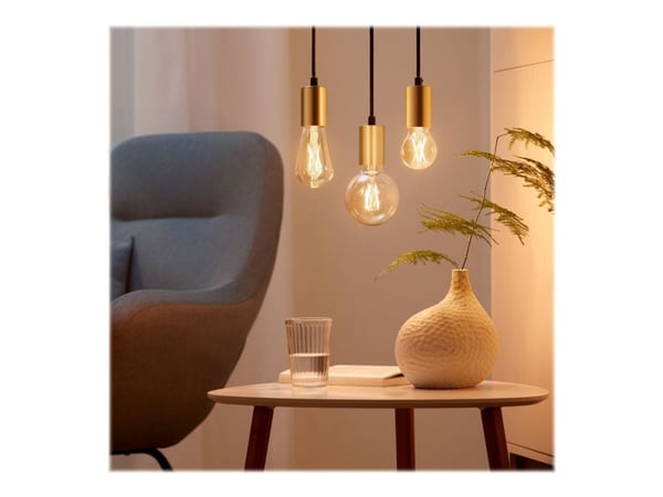 WiZ Edison Filament - Smart LED Lighting - Warm to Cool White Light - E27 - 60W - Transparent - Wi-Fi