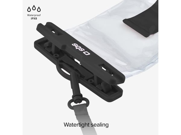 SBS TEWATERSELFIEK, Universell, 17,3 cm (6.8"), Sort