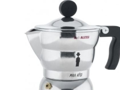 MOKA ALESSI AAM33/6 - Kaffetrakter - 9.6 x 9.6 x 16.4 cm - 150 ml
