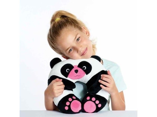 Travel Blue Chi Chi the Panda, Sort, Rosa, Hvit, Barn, Gutt/Jente, Polyester, Polyester, Dyr