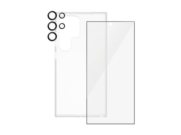SAFE. by PanzerGlass - 3-i-1 Pakke - baksidedeksel for mobiltelefon - termoplast-polyuretan (TPU), plastikk - gjennomsiktig - for Samsung Galaxy S2...