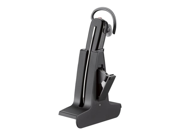 HP Poly Savi 8245-M Office - Savi 8200 series - hodesett - DECT - trådløs - USB-A via DECT adapter - svart - Certified for Microsoft Teams