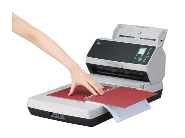 Ricoh fi-8270 - Dokumentskanner - flatvogn: CCD / ADF: dobbel CIS - Dupleks - 216 x 355.6 mm - 600 dpi x 600 dpi - inntil 70 spm (mono) / inntil 70...