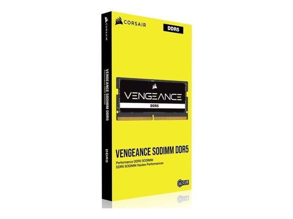 RAM Corsair VENGEANCE 16 GB, SODIMM, 4800 MHz, kannettava tietokone, Rekisteröity ei, ECC ei, 1x16 GB