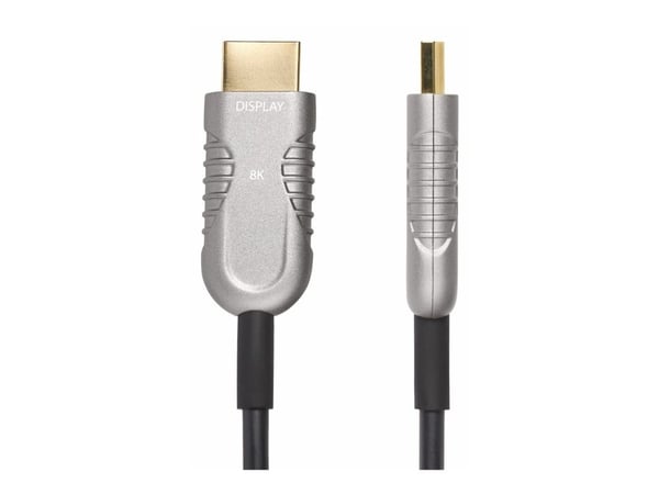 Startech 50ft (15.2m) HDMI 2.1 Hybrid Active Optical Cable (AOC), CMP, Plenum Rated, 8K Ultra High Speed HDMI Fiber Optic Cable, 48Gbps, 8K 60Hz/4K...