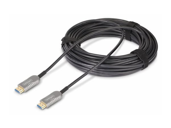StarTech.com 50ft (15.2m) HDMI 2.1 Hybrid Active Optical Cable (AOC), CMP, Plenum Rated, 8K Ultra High Speed HDMI Fiber Optic Cable, 48Gbps, 8K 60H...